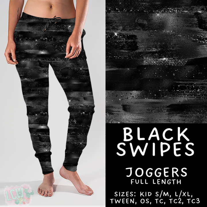 Batch #417 - Black Friday 2 - Closes 9/22 - ETA early/mid Nov - Black Swipes Joggers