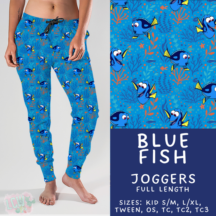Batch #449 - Magical Faves 15 - Closes 11/19 - ETA early Jan - Blue Fish Joggers