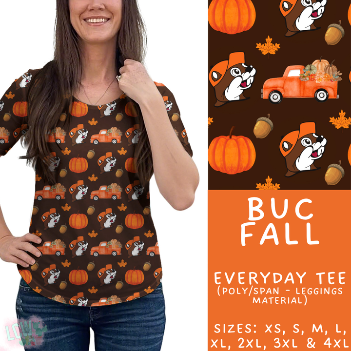 Batch #409 - Character Fall 2 - Closes 9/8 - ETA late October - Buc Fall Everyday Tee