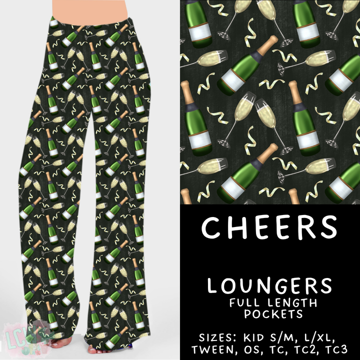 Batch #446 - New Year's Eve 2 - Closes 11/5 - ETA mid Dec - Cheers Loungers