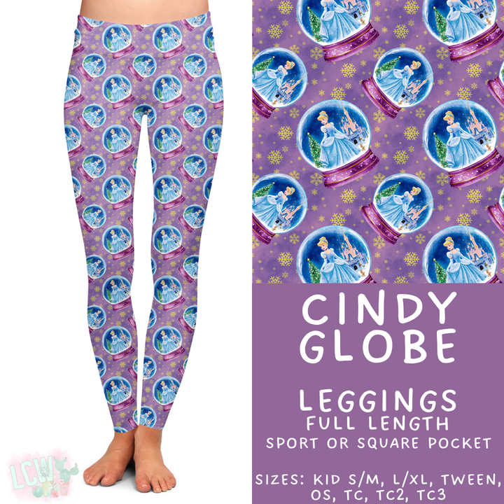 Batch #432 - Winter Globes - Closes 10/17 - ETA early December - Cindy Globe Full Length Leggings