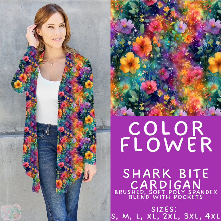 Batch #445 - Fun Run 16 - Closed 11/10 - ETA late Dec - Color Flower Cardigan