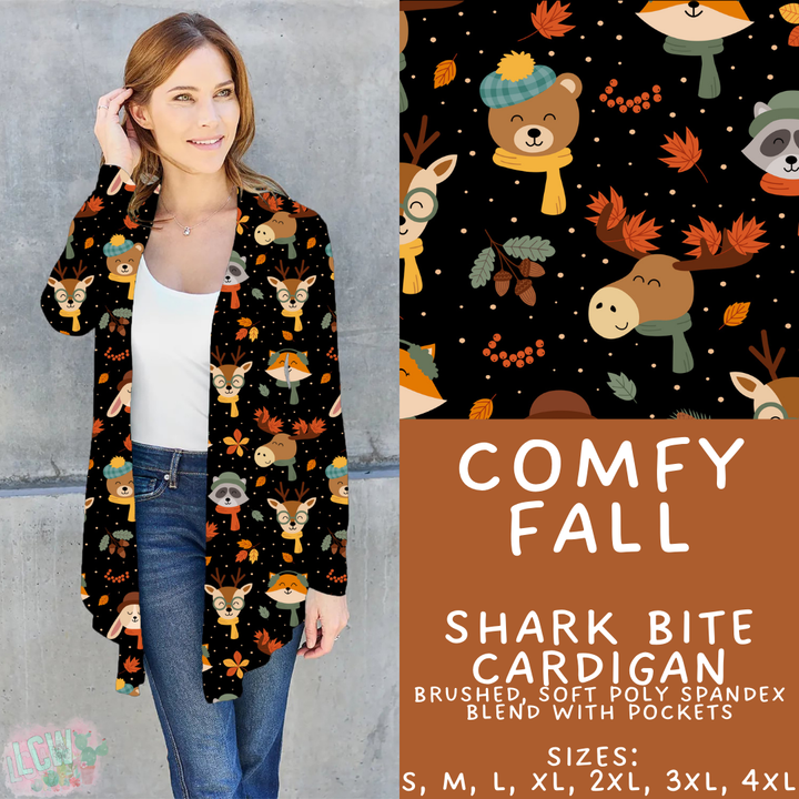 Batch #407 - Fall Fun 2 - Closes 9/4 - ETA mid/late October - Comfy Fall Cardigan