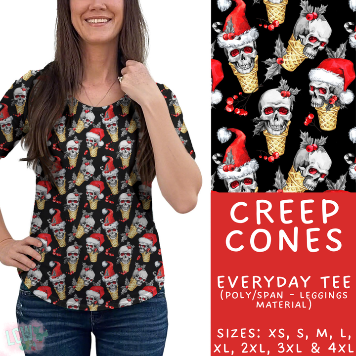 Batch #413 - Merry Creepmas 2 - Closes 9/15 - ETA early November - Creep Cones Everyday Tee