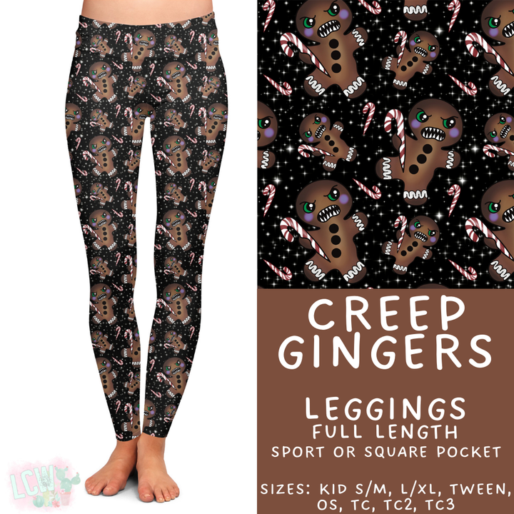 Batch #413 - Merry Creepmas 2 - Closes 9/15 - ETA early November - Creep Gingers Full Length Leggings