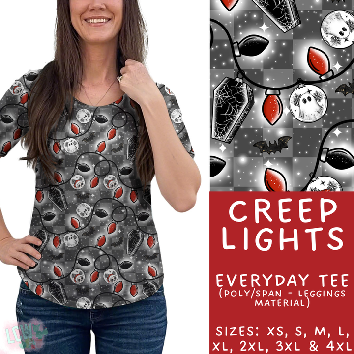 Batch #413 - Merry Creepmas 2 - Closes 9/15 - ETA early November - Creep Lights Everyday Tee