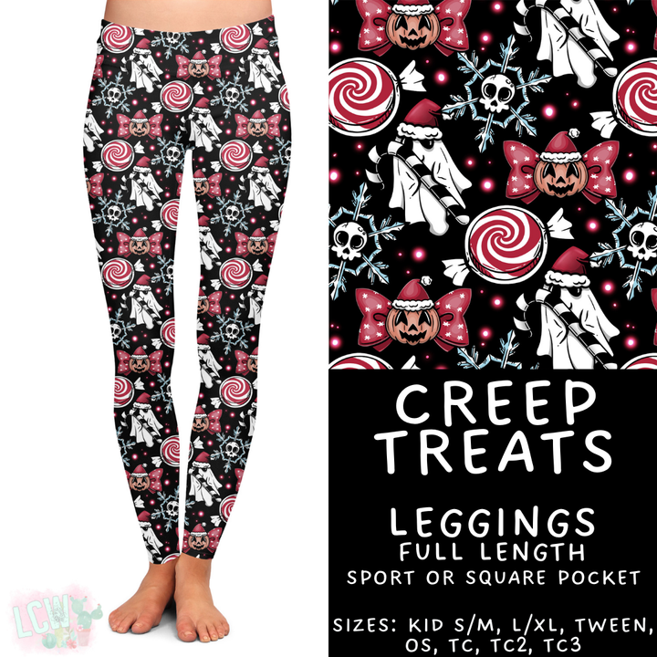 Batch #413 - Merry Creepmas 2 - Closes 9/15 - ETA early November - Creep Treats Full Length Leggings