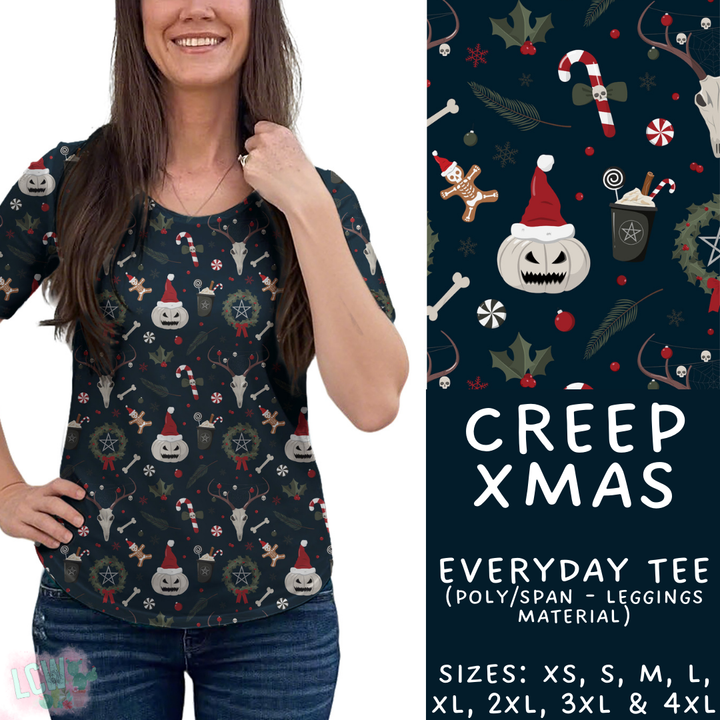 Batch #413 - Merry Creepmas 2 - Closes 9/15 - ETA early November - Creep Xmas Everyday Tee