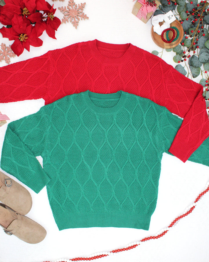 IN STOCK Carson Pullover - Red
