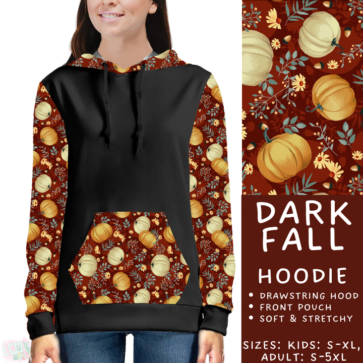 Batch #403 - Hello Fall 2 - Closes 8/28 - ETA mid October - Dark Fall Hoodie