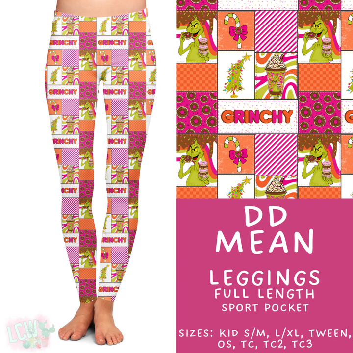 Batch #445 - Fun Run 16 - Closed 11/10 - ETA late Dec - DD Mean Full Length Leggings