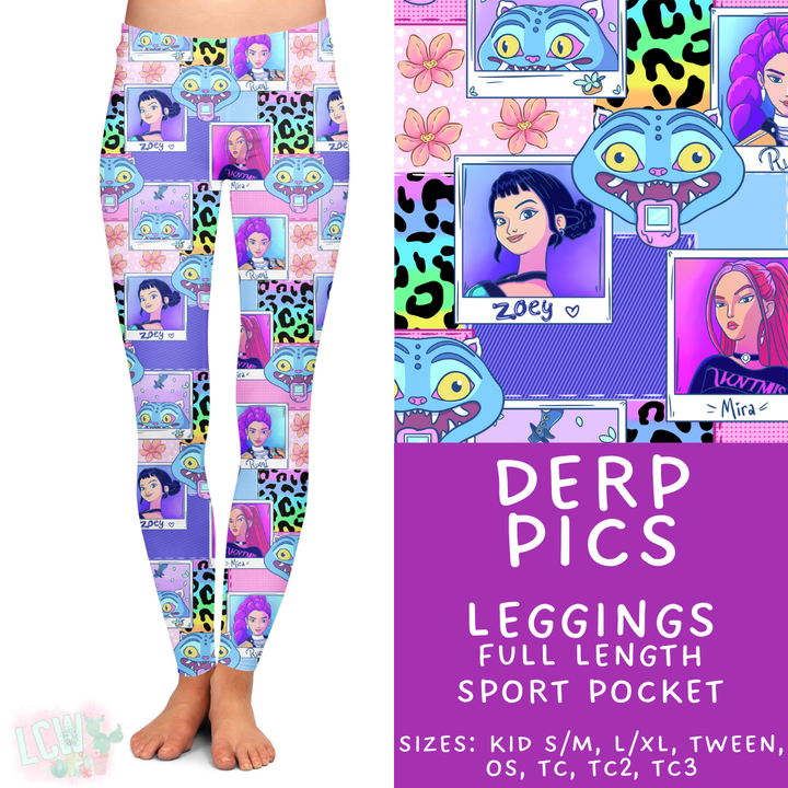 Batch #443 - September Request Run - Closes 11/6 - ETA mid/late Dec - Derp Pics Full Length Leggings