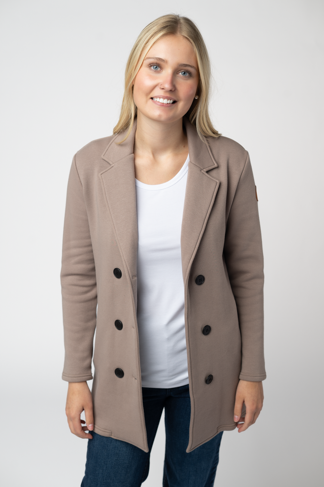 IN STOCK Scarlett Sweater Jacket - Mocha