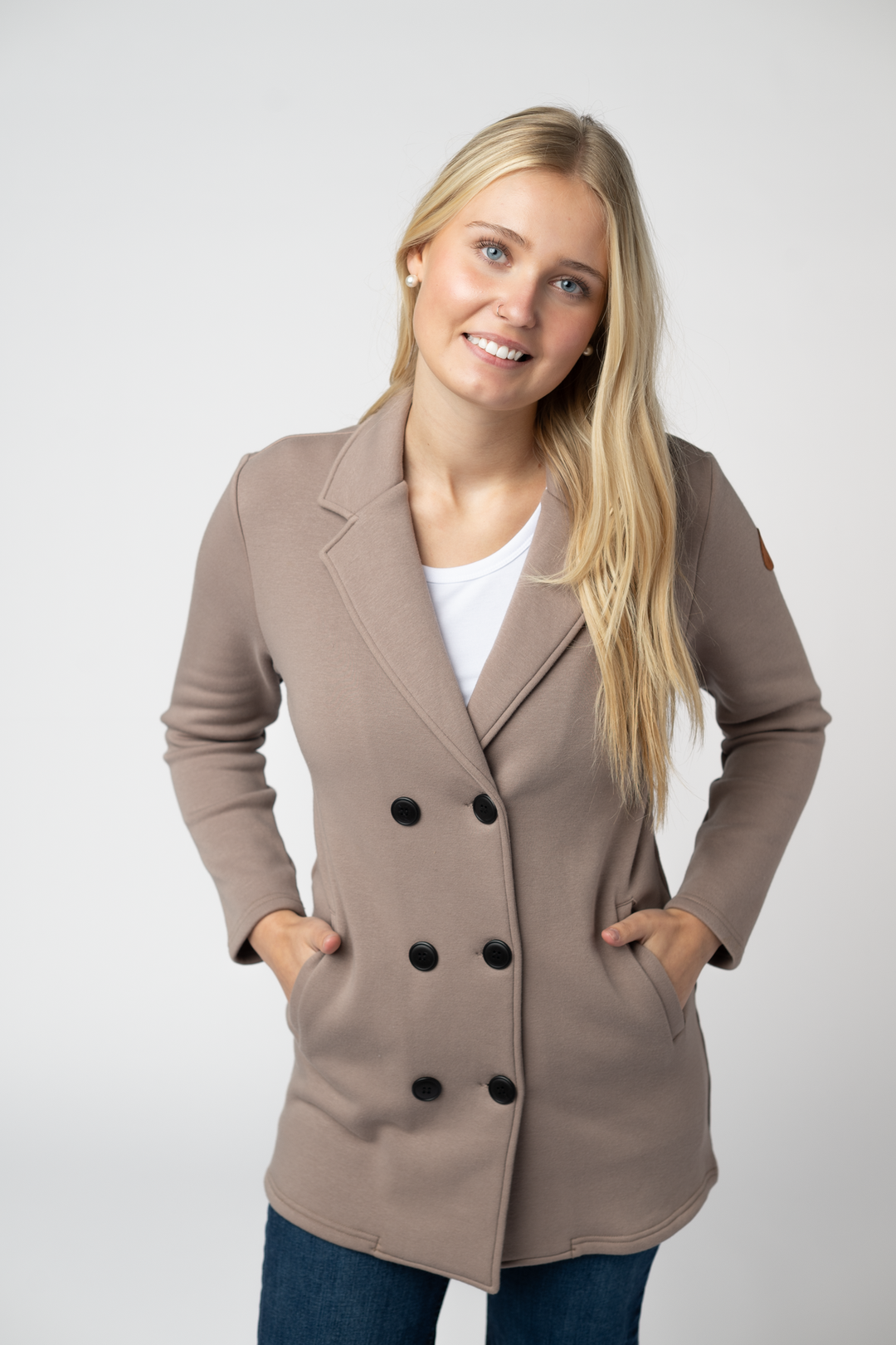 IN STOCK Scarlett Sweater Jacket - Mocha