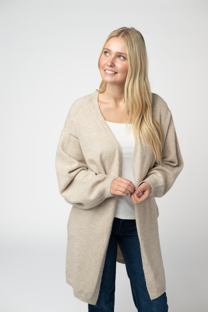 IN STOCK Cozy Cardigan - Tan