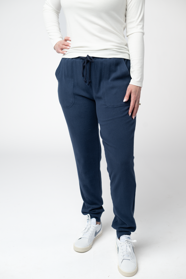 IN STOCK Corrine Joggers - Navy