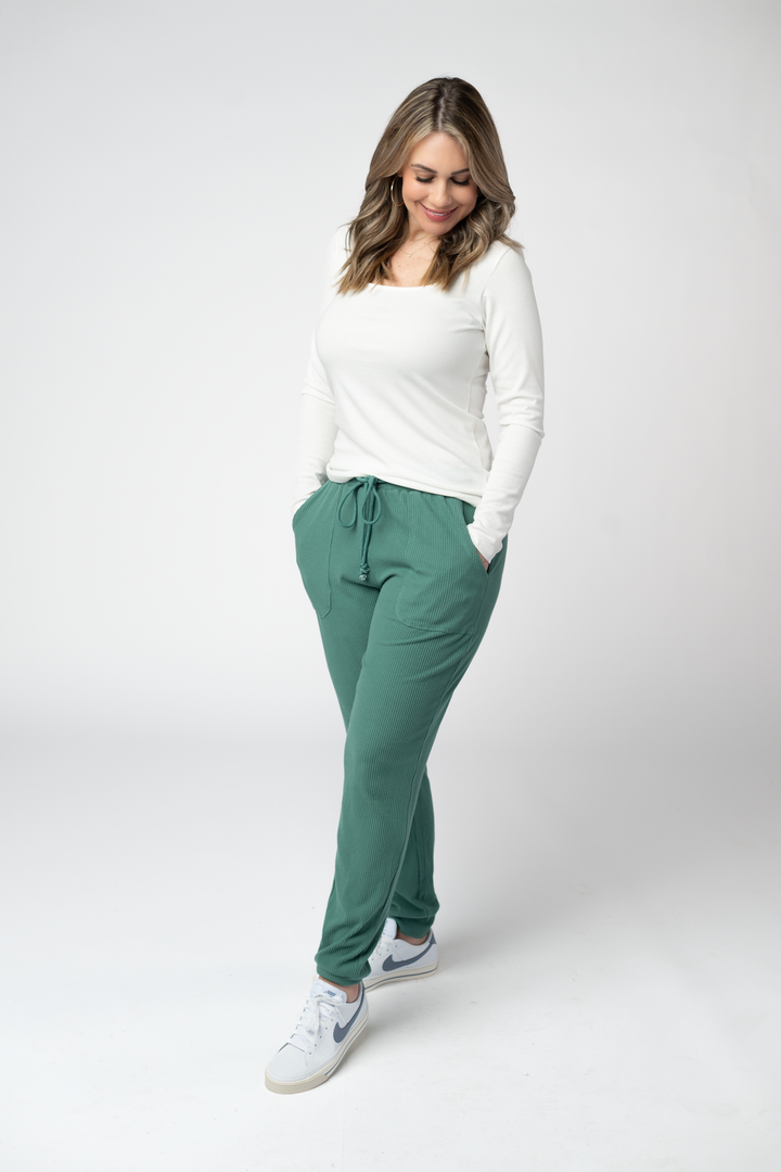 IN STOCK Corrine Joggers - Fern