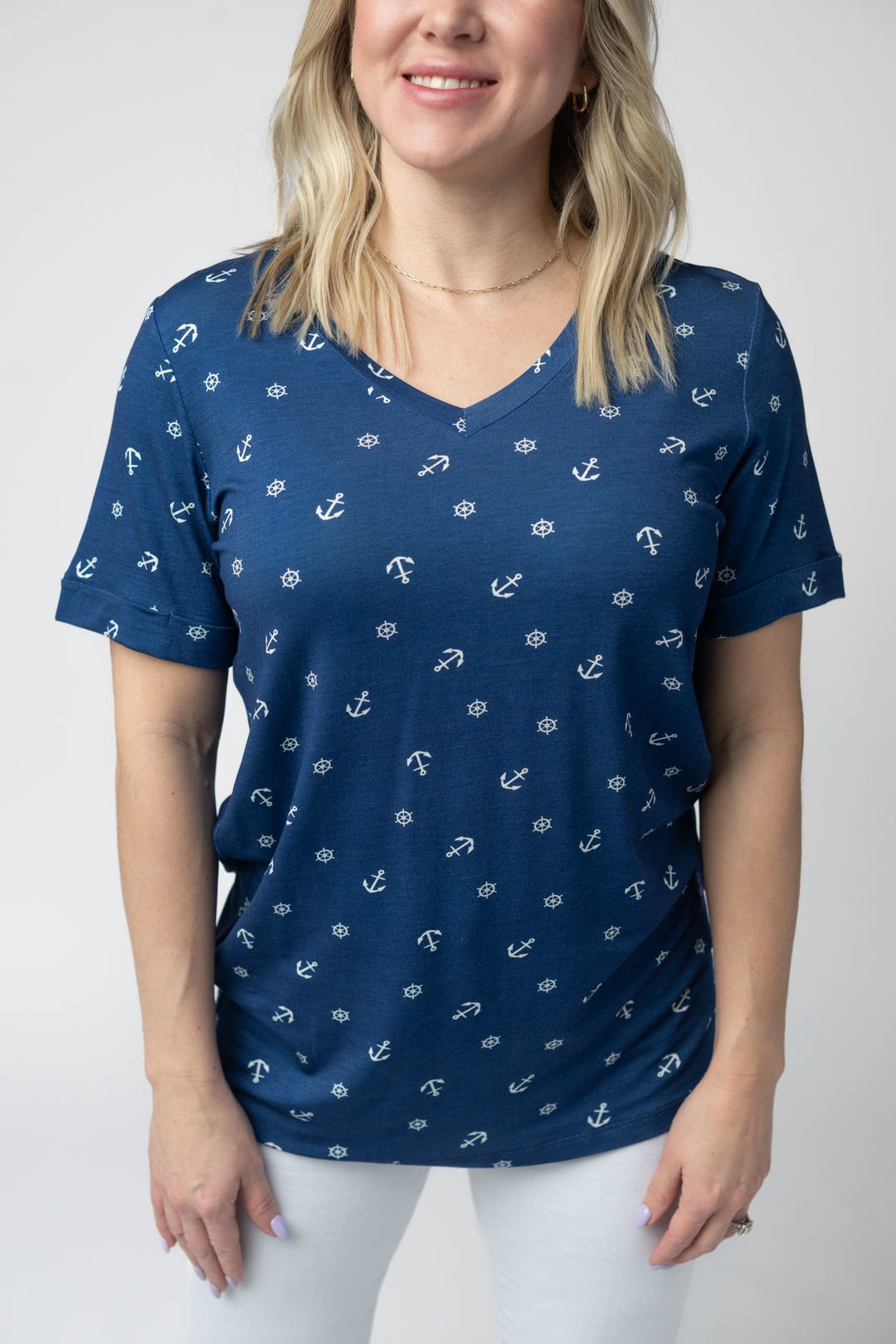 IN STOCK Sophie Top - Nautical Navy