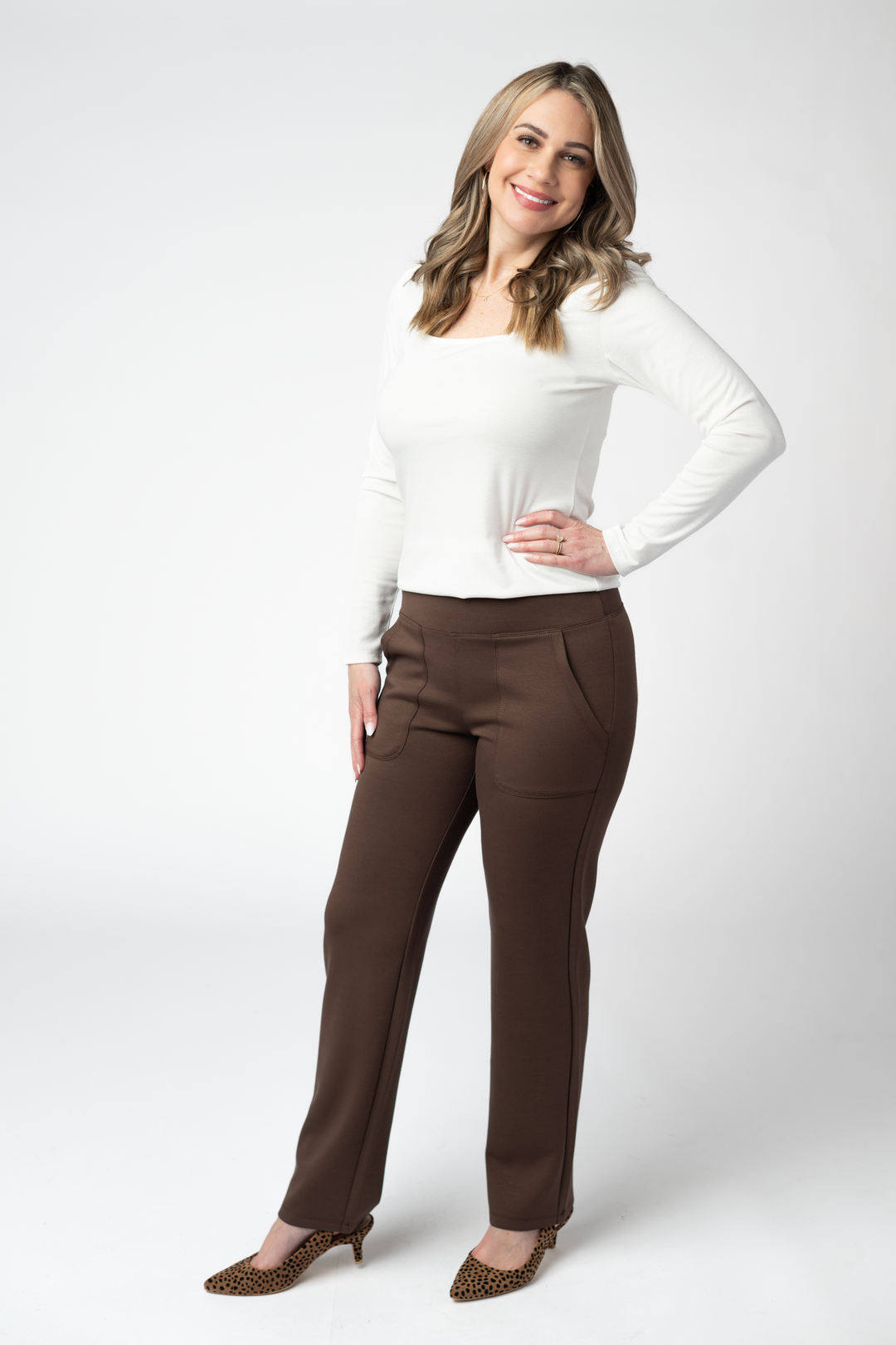IN STOCK Luxe Ankle Bottoms- Brown