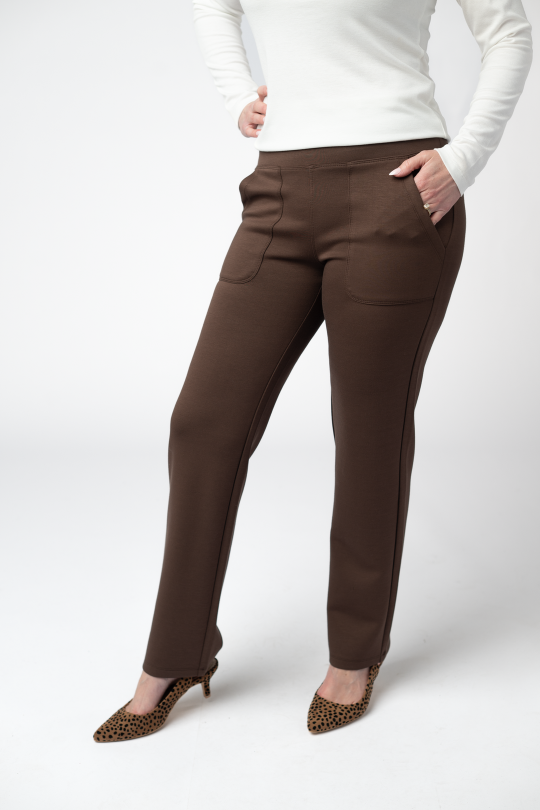 IN STOCK Luxe Ankle Bottoms- Brown