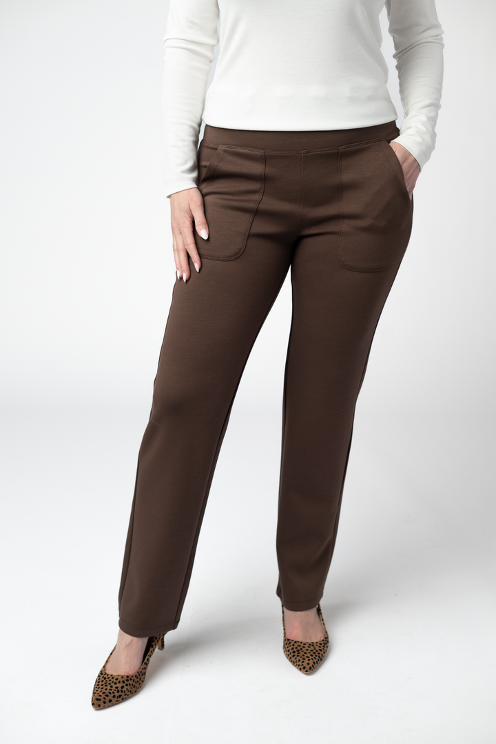 IN STOCK Luxe Ankle Bottoms- Brown