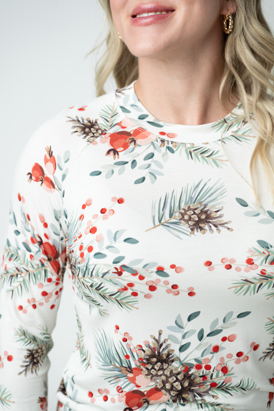 IN STOCK Blair Long Sleeve Top - Pineberry