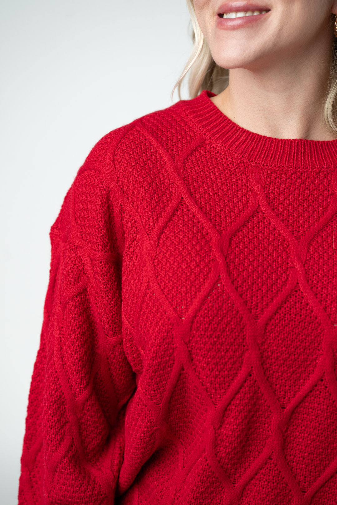 IN STOCK Carson Pullover - Red
