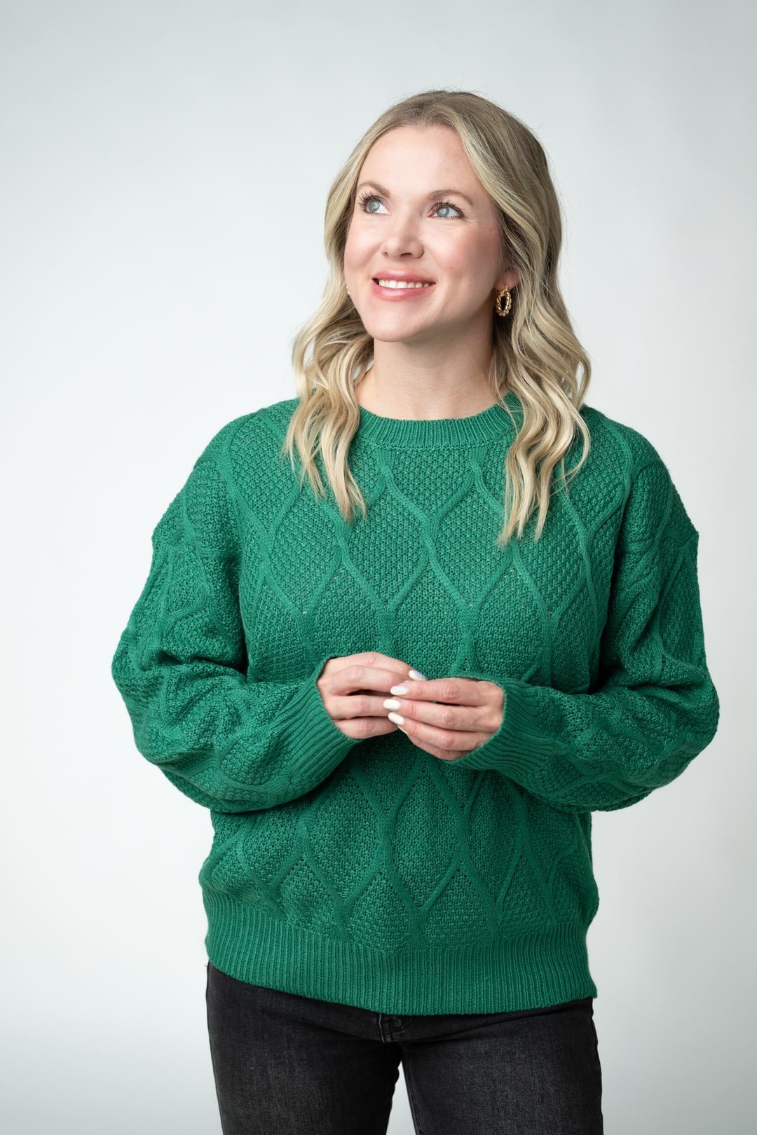 IN STOCK Carson Pullover - Forest Green