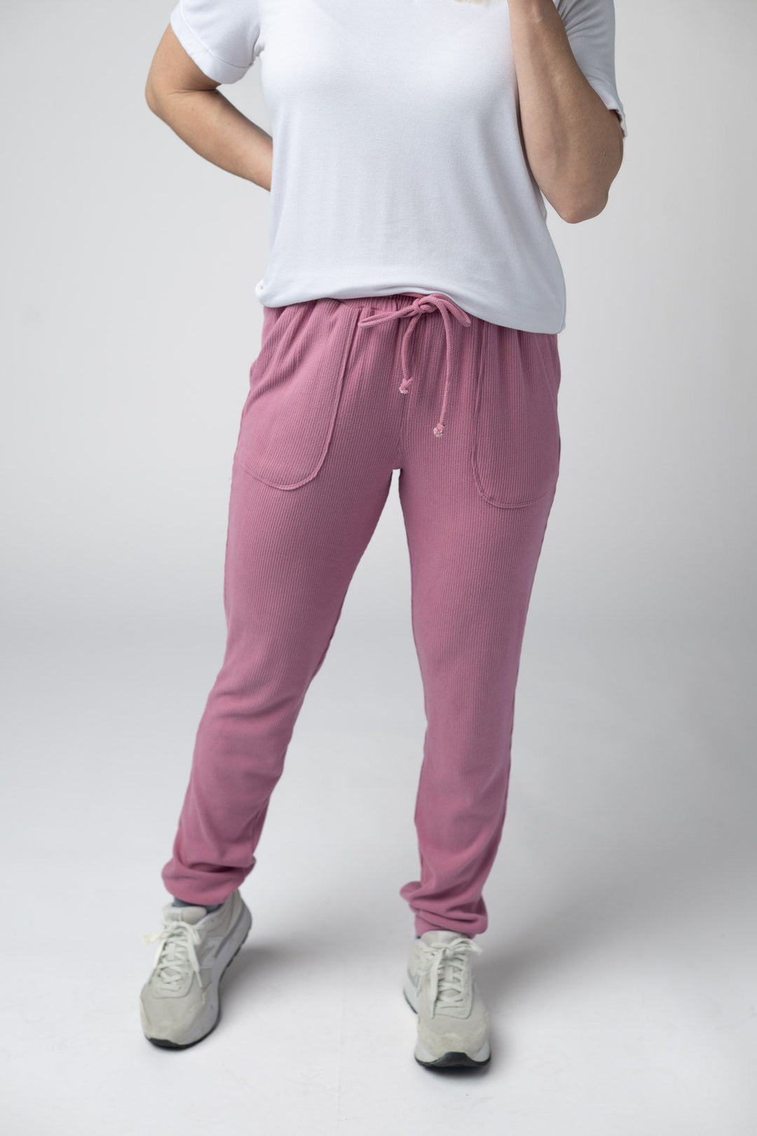 IN STOCK Corrine Joggers - Rose