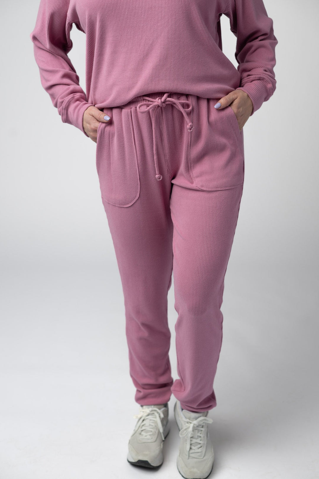 IN STOCK Corrine Joggers - Rose
