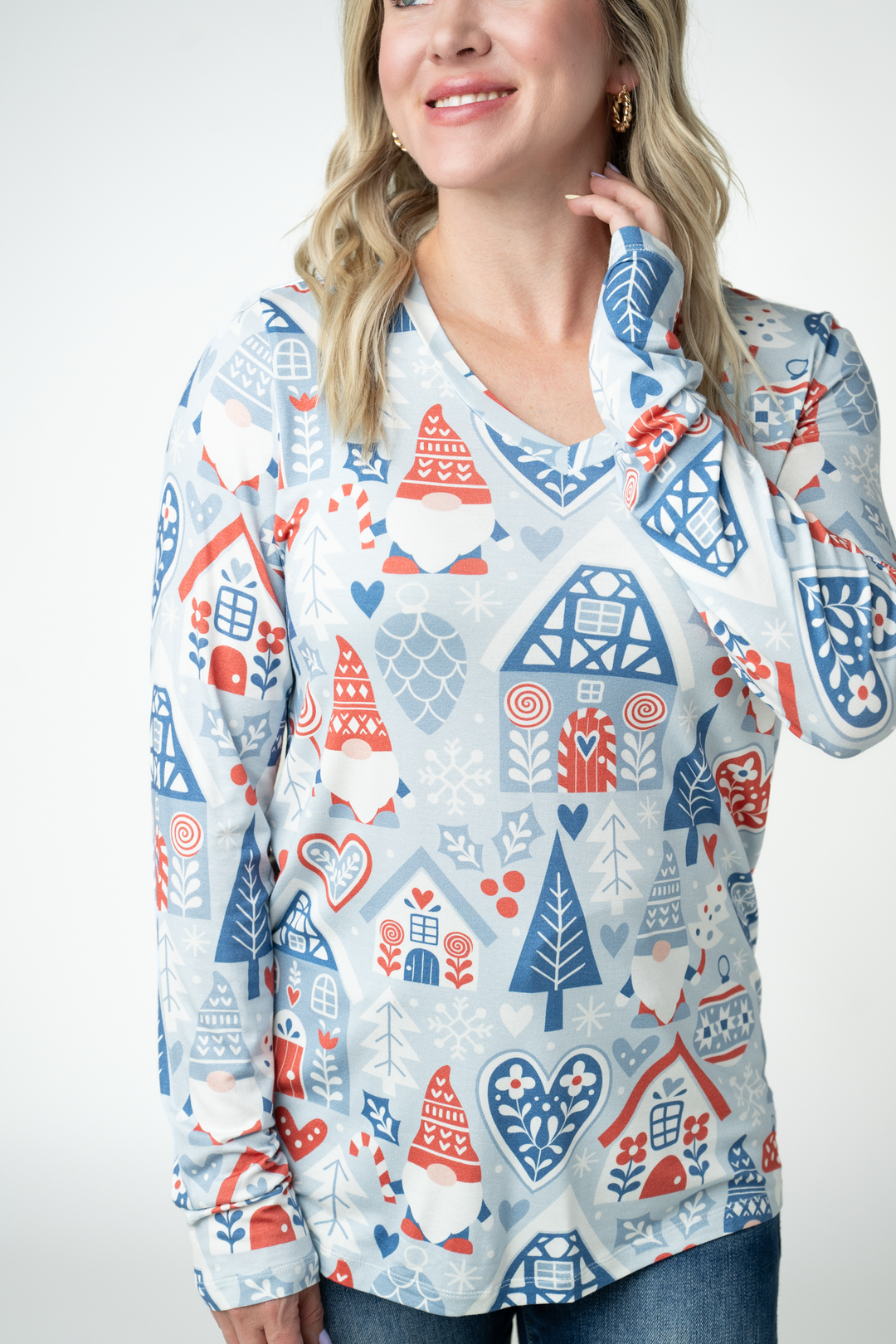 IN STOCK Larissa Long Sleeve - Winter Gnome