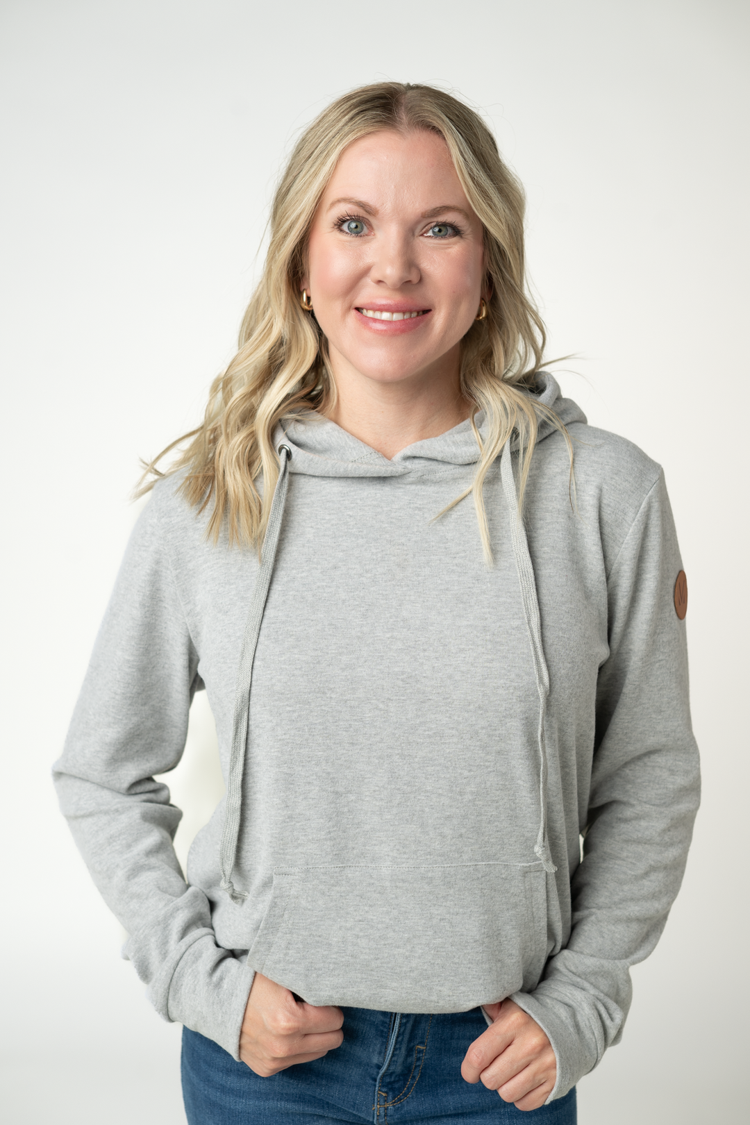 IN STOCK Hailey Hoodie - Light Grey