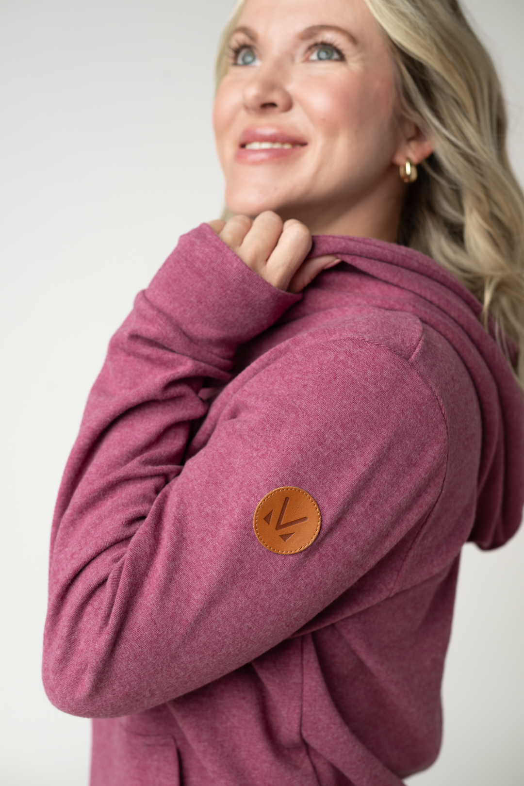 IN STOCK Hailey Hoodie - Raspberry