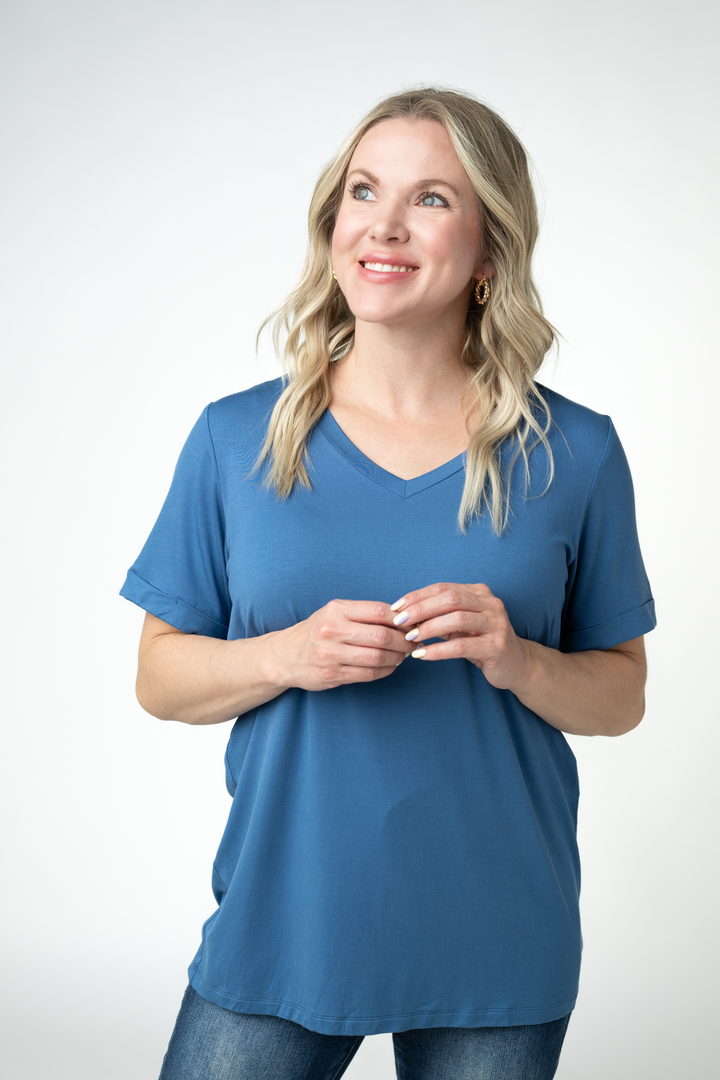 IN STOCK Sophie Top - Winter Blue