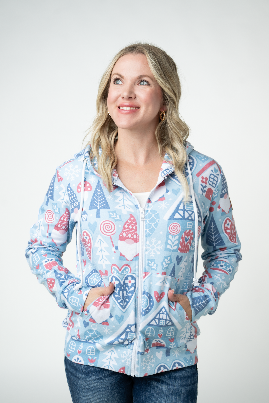 IN STOCK Fullzip Hoodie - Winter Gnome