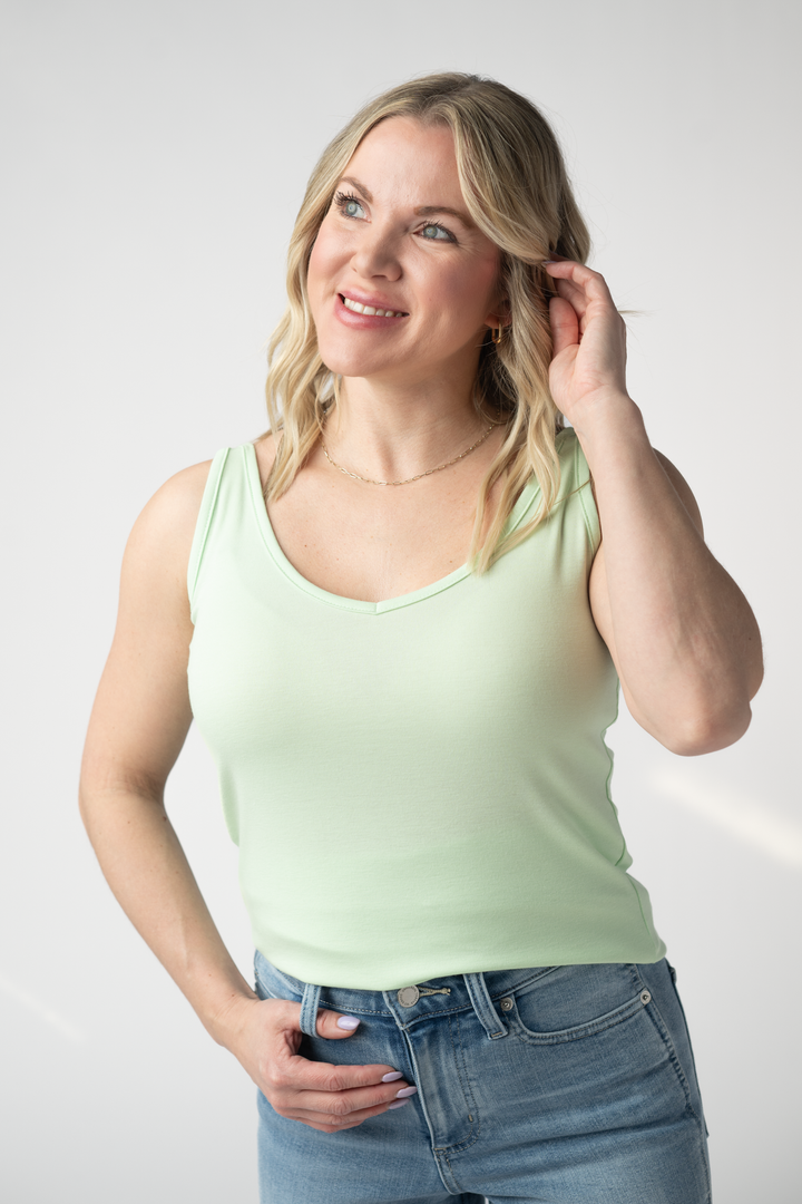 IN STOCK Kennedy Tank - Lime