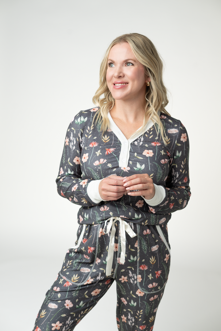 IN STOCK Cozy Pajama Set - Wildflower Meadow
