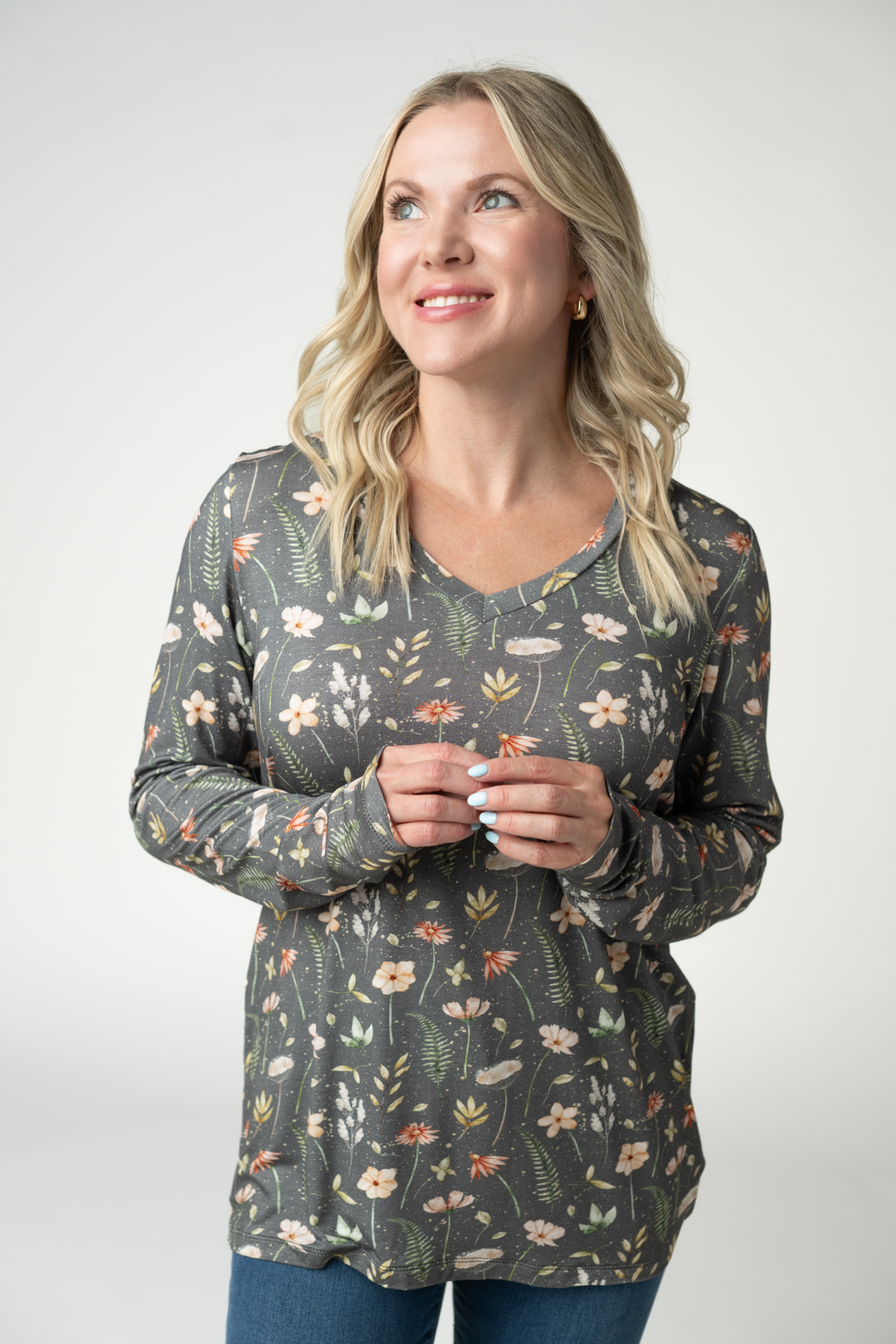 IN STOCK Larissa Long Sleeve - Wildflower Meadow