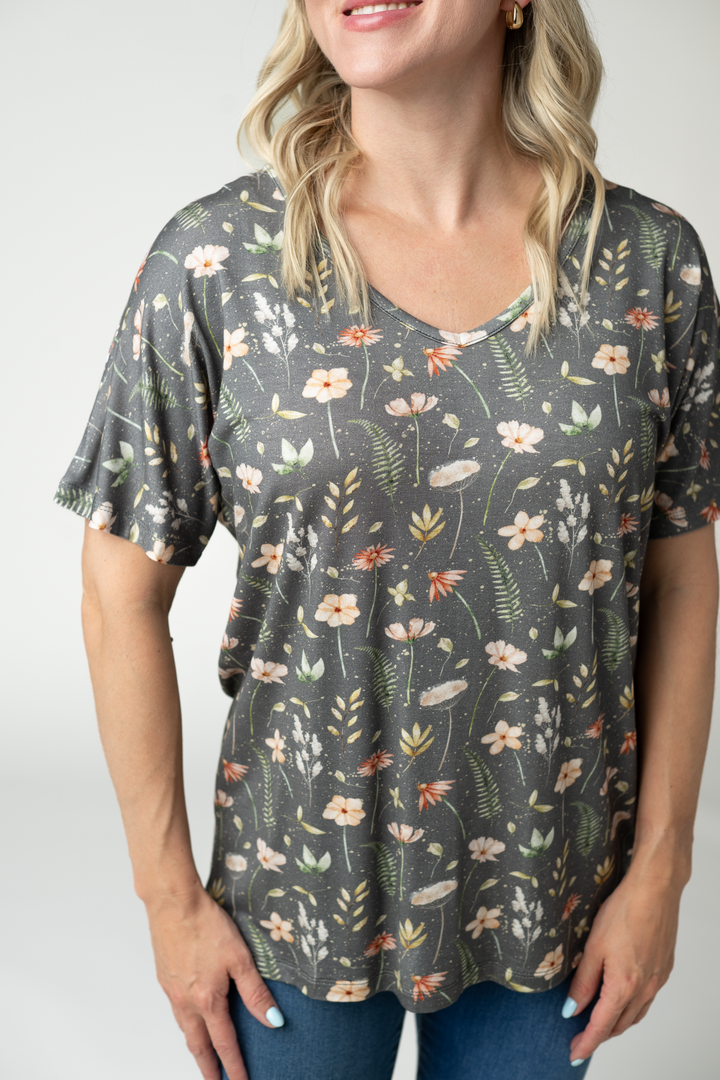 IN STOCK Chloe Cozy Top - Wildflower Meadow