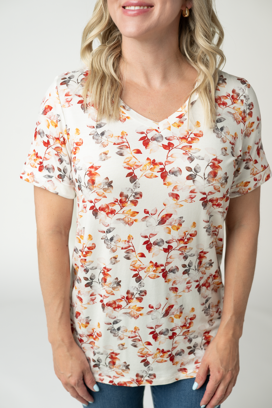 IN STOCK Sophie Top - Autumn Watercolor