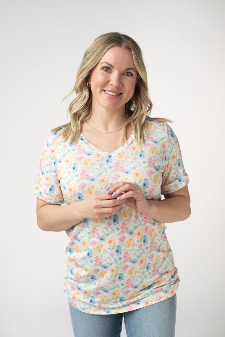 IN STOCK Sophie Top - Petal Gardens