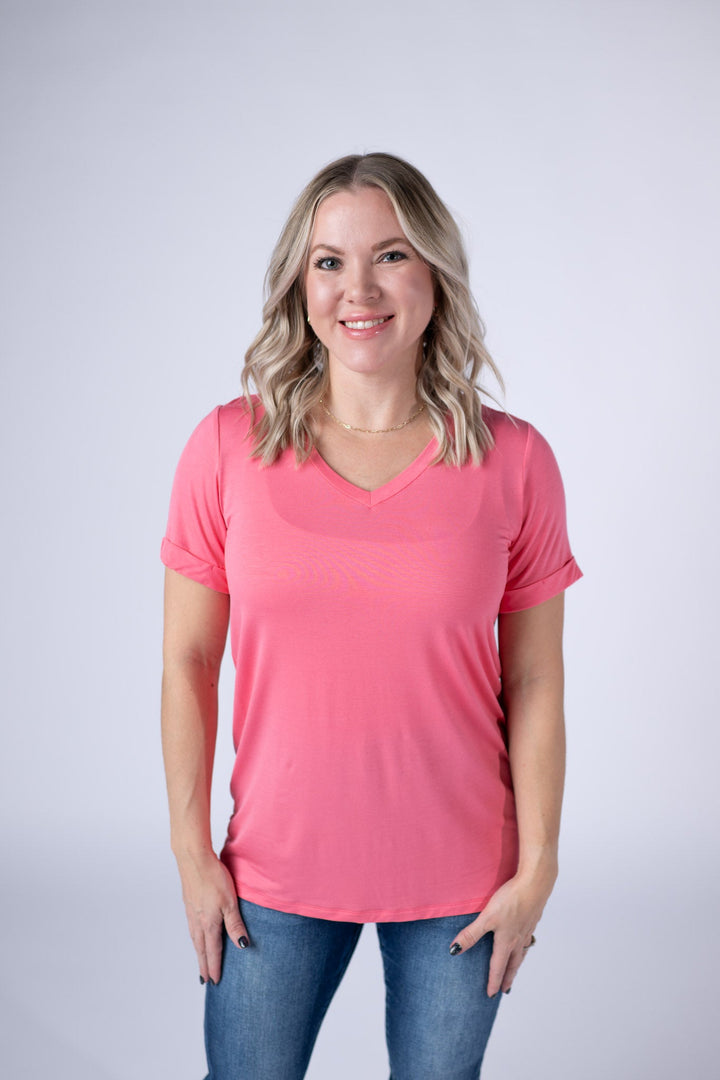 IN STOCK Sophie Tee - Sun Kissed Coral