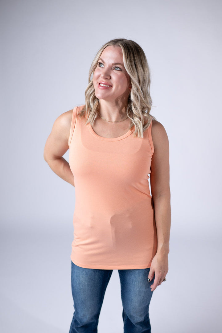 IN STOCK Ava Tank - Melon FINAL SALE