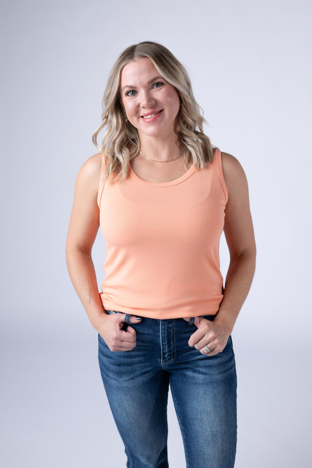 IN STOCK Ava Tank - Melon FINAL SALE