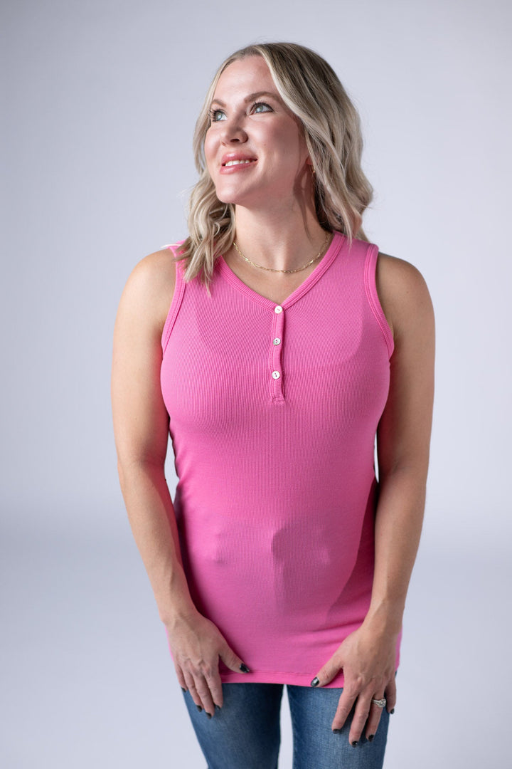 IN STOCK Addison Tank - Pink