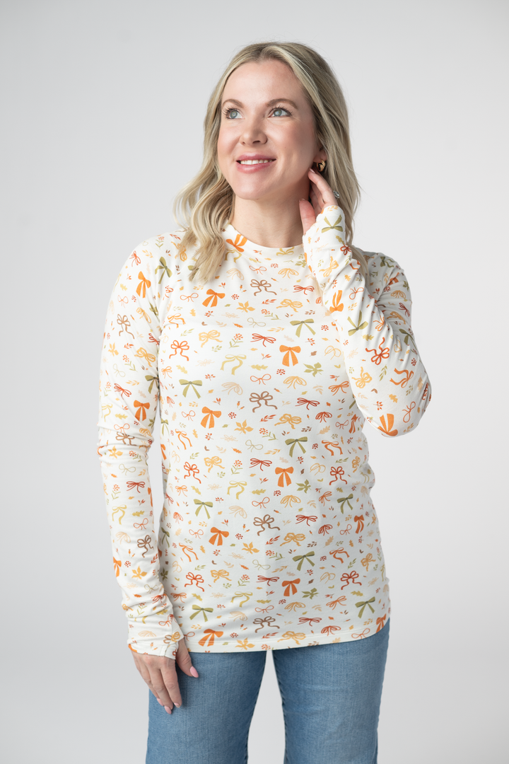 IN STOCK Blair Long Sleeve Top - Harvest Bows