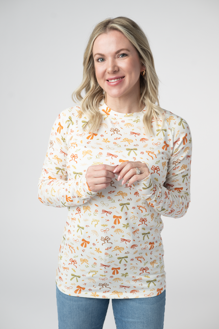 IN STOCK Blair Long Sleeve Top - Harvest Bows