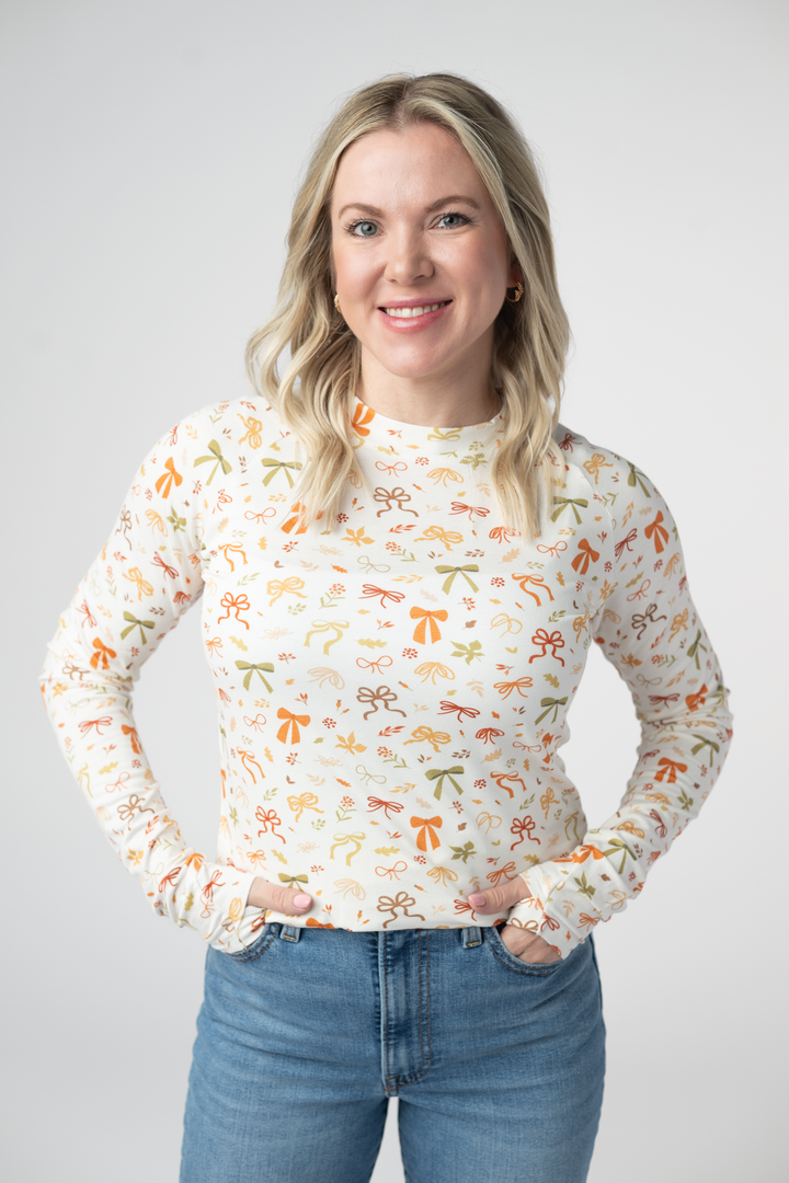 IN STOCK Blair Long Sleeve Top - Harvest Bows