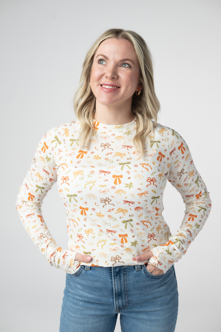 IN STOCK Blair Long Sleeve Top - Harvest Bows