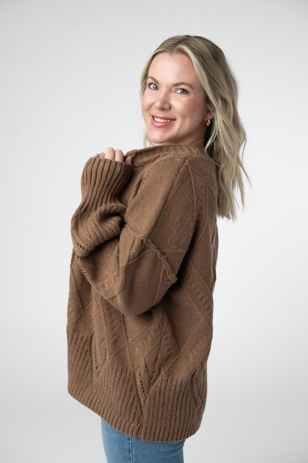 IN STOCK Willow Cardigan - Mocha